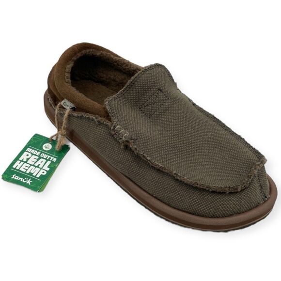 ~Sanuk Men's Chiba Chill Slip On Shoes NWT 9 - Picture 1 of 8